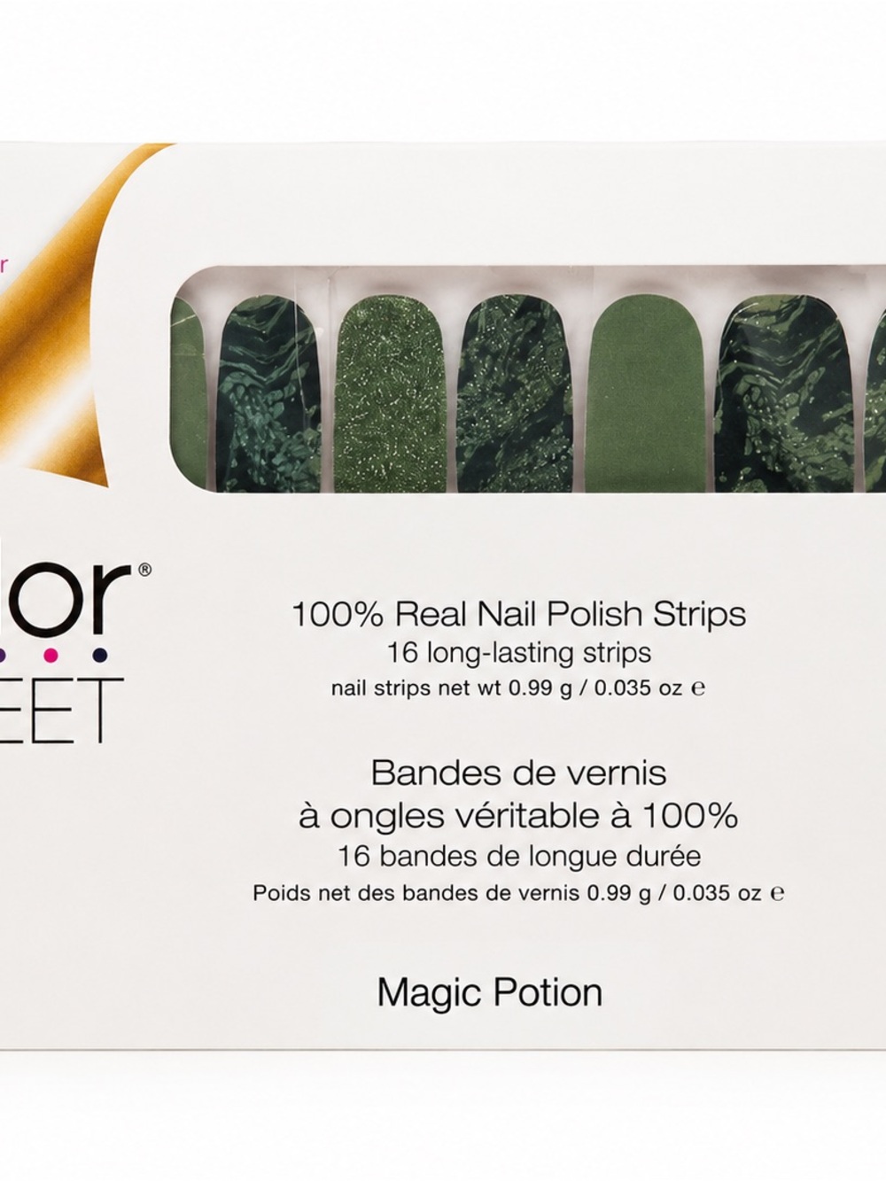 Color Street “Magic Potion” Nail Polish Strips ✨ Retired Halloween Marble Set